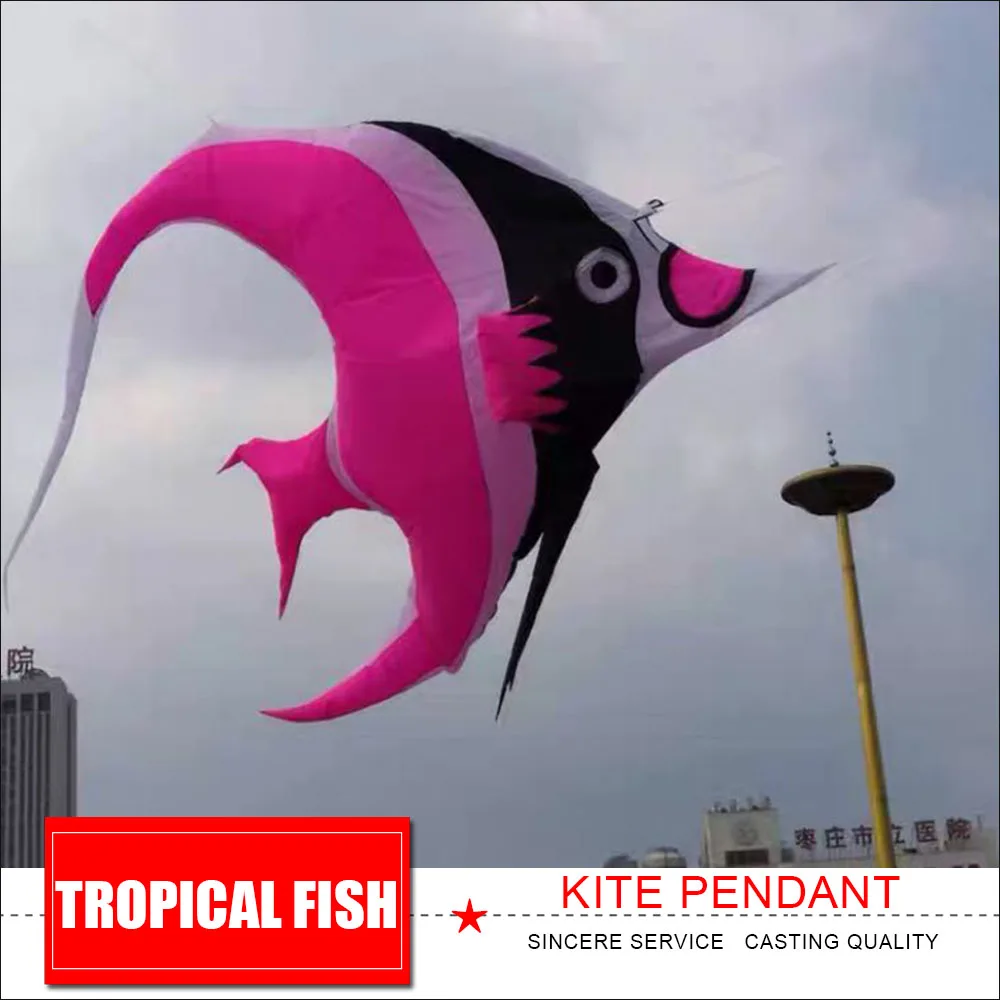 Tropical fish kite  Kite pendant  show kite softkite Size:300*500cm