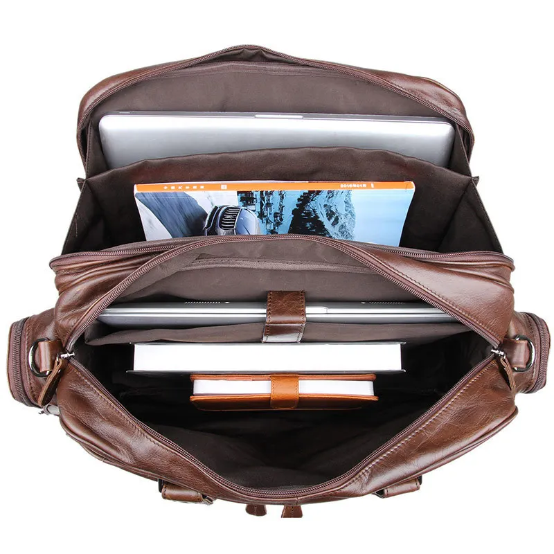 Large Capacity Men Shoulder Bags For Macbook HP DELL 15\