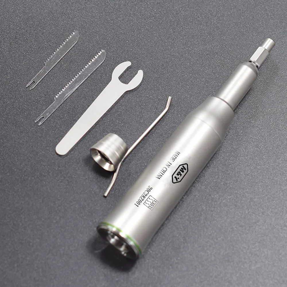 Micro blade dental handpiece reciprocating saw blades cutting bone implant stainless steel cutting micro sawblades handpiece whi