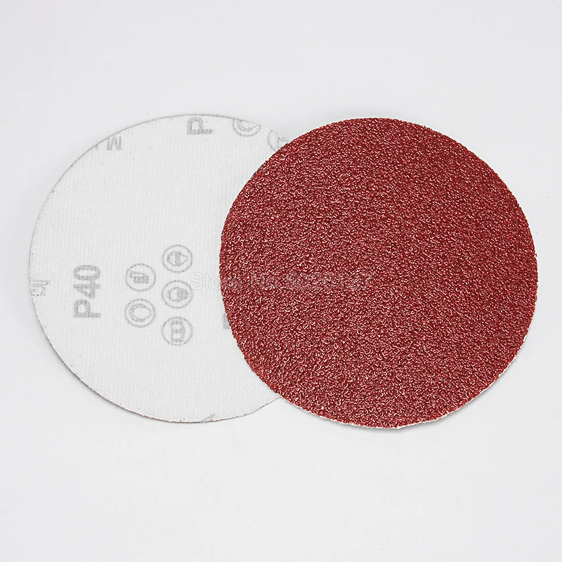 Herramientas abrasivas para lijadora sin agujero, disco de lijado de papel de lija, pulido, 100mm, n. ° 40-#125, 2000 Uds.