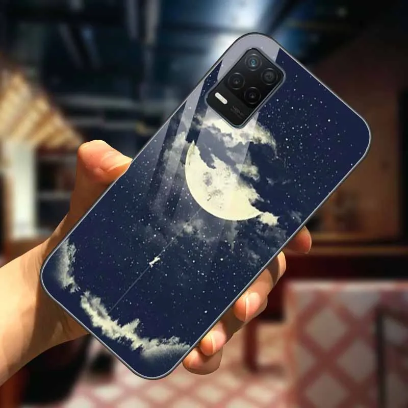 حافظة من الزجاج المُقوّى لـ realme 8 5g pro ، غطاء واقي فاخر ، موضة ، لـ oppo realme 8pro #4