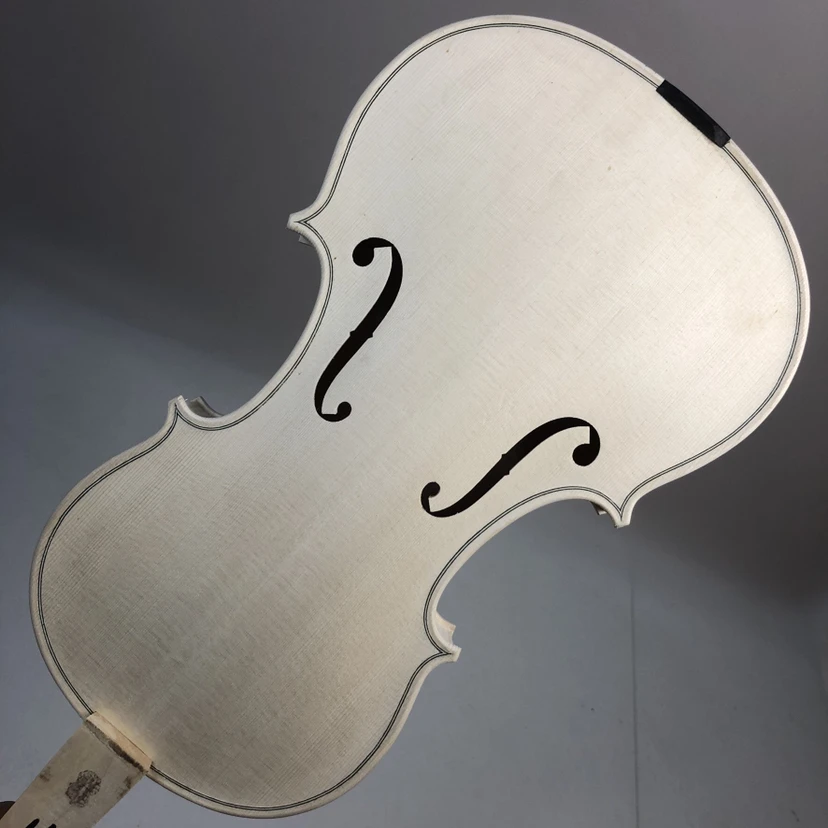 Professional A+++ level violin European spruce Maple white embryo unfinished white maple wood 4/4 solid wood DIY white violin