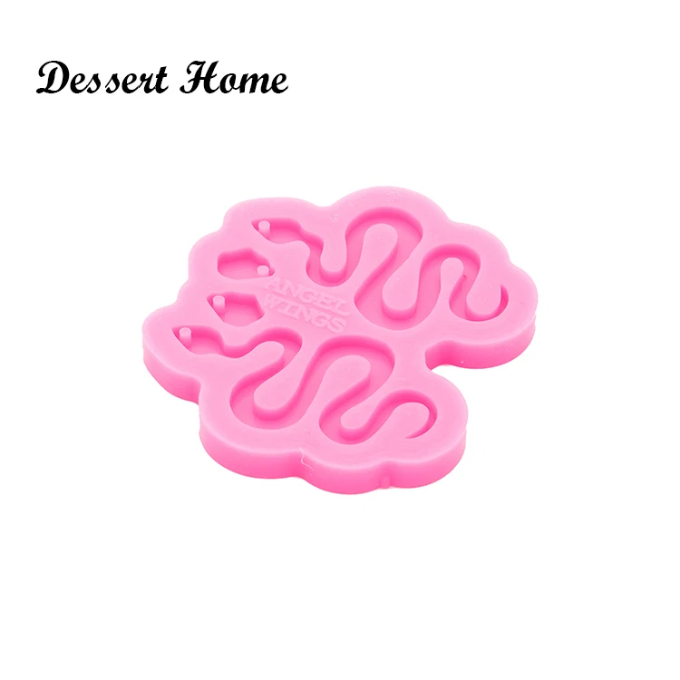 DY0717 Bright Snake mold Resin Craft for Earring, Chocolate Silicone Molds, DIY Epoxy  Jewelry Resin Casting Molds