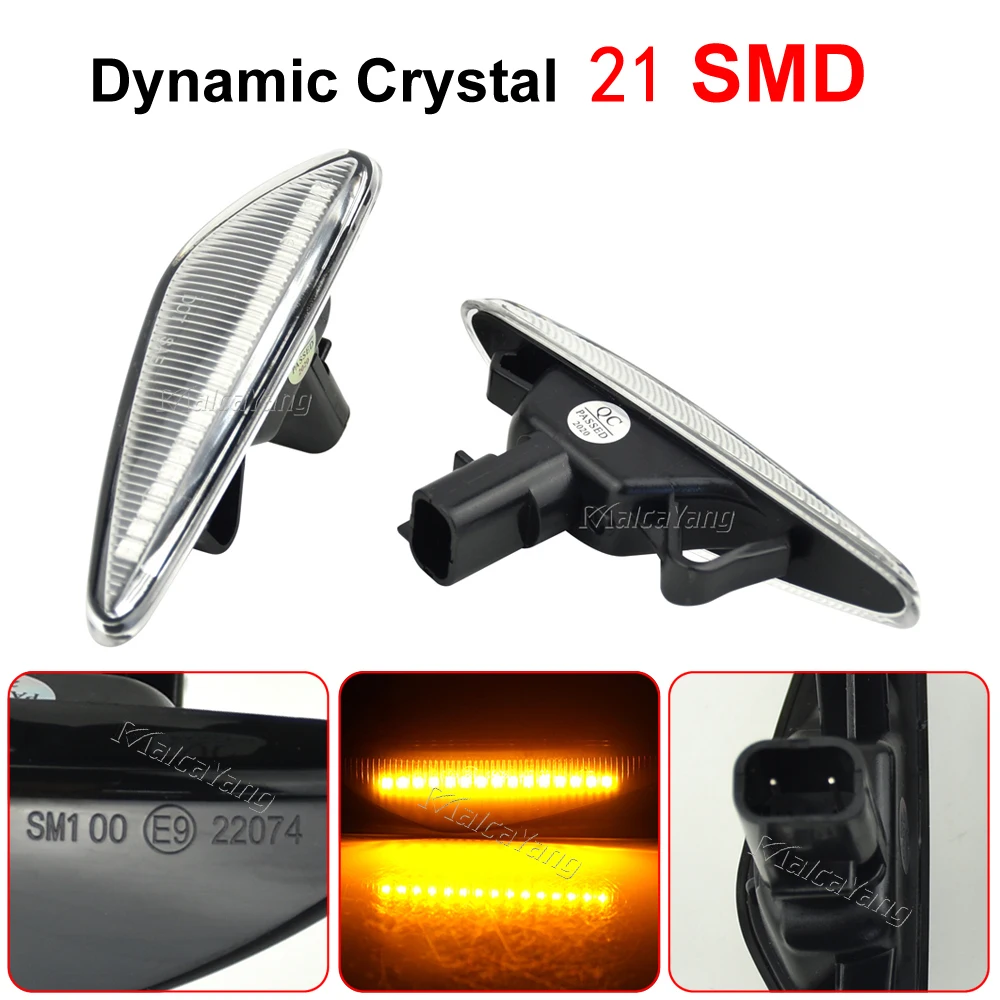 Dynamic Led Side Marker Turn Signal Repeater Light for Mazda MX-5 Miata RX8 Mazda5 CW Premacy Mazda 6 atenza Fiat 124 Spider