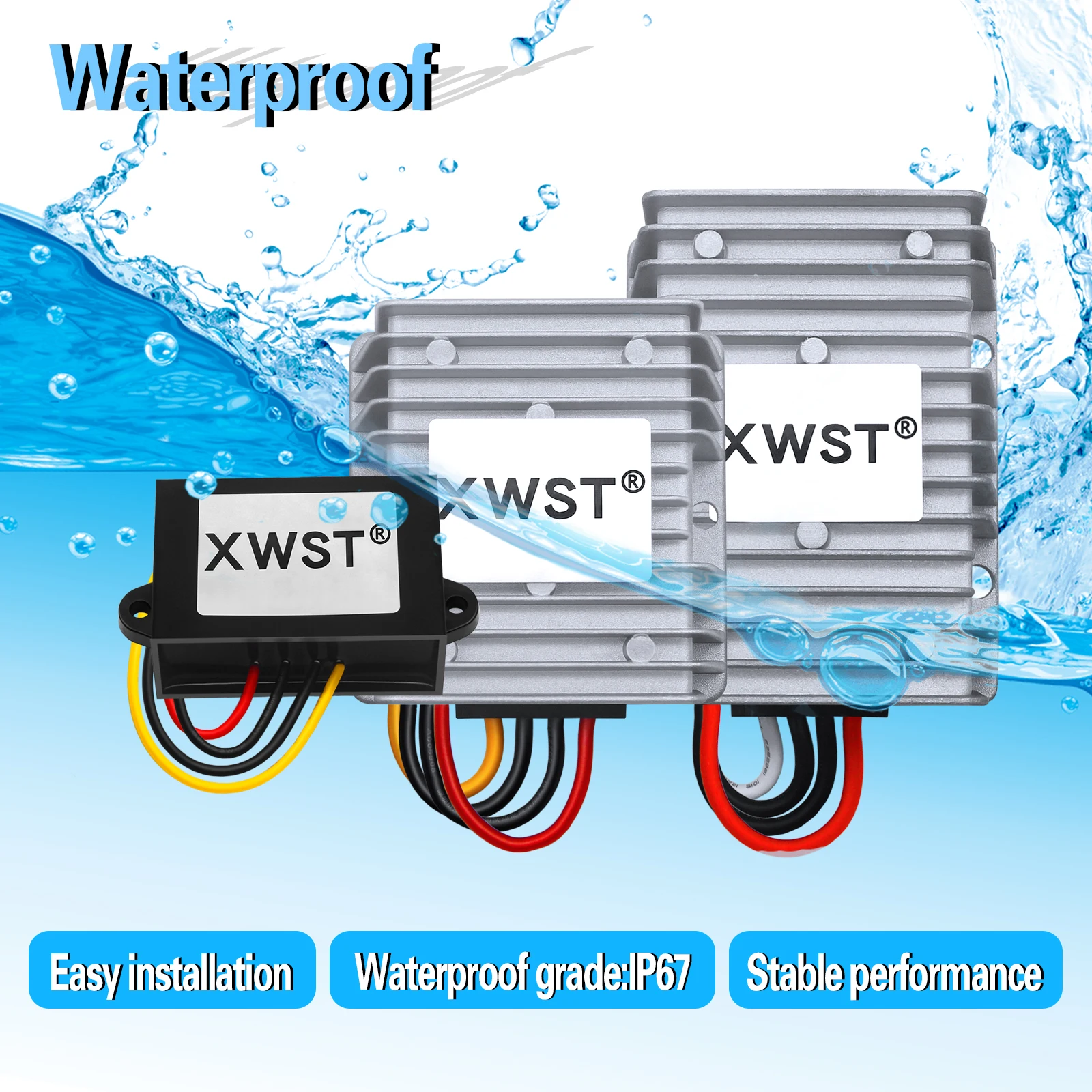 Imagem -04 - Conversor de Potência de Xwst 48v 60v 72v 40-90v a 36 v Desliza 90 Volts ao Redutor de Tensão do Fanfarrão de 36 Volts 20a para Carros de Golfe Veículos o