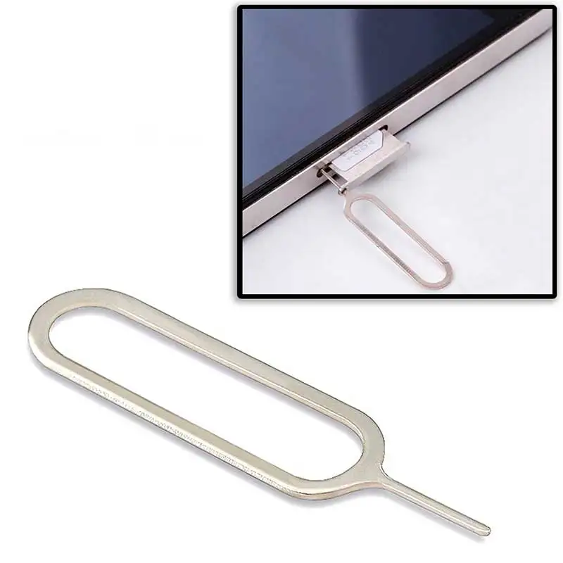 10pcs sottile Sim Card Tray Pin espellere strumento di rimozione apri ago espulsore per la maggior parte degli strumenti di rimozione dell'apri del perno della taglierina della carta dello Smartphone