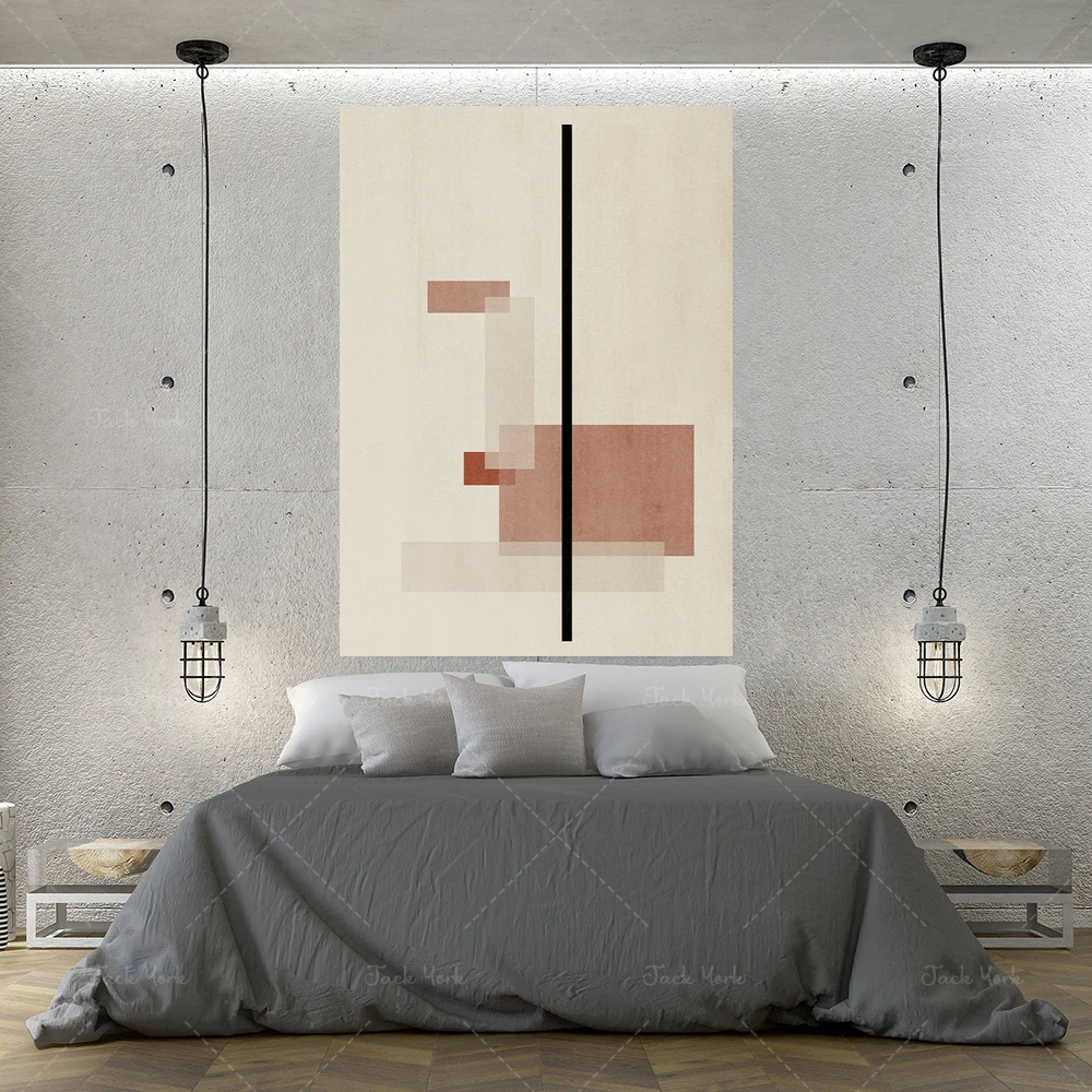 

Mid Century Modern Art Print, Bauhaus Poster, Bauhaus Wall Art, Bauhaus Art, Bauhaus Art Print, Beige Wall Art, Mid Century Wal