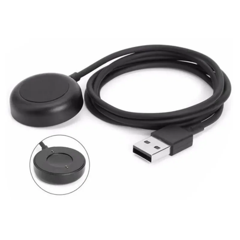 5 فولت 0.5A جهاز شحن لاسلكي شاحن المغناطيسي مع 1 متر كابل ل فوسيل الجنرال 4 5 مايكل كورس المدرج الساعات استبدال أجزاء #1