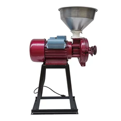 Dual-purpose Wet Dry Milling Refiner Mini Household Steel Grinding Mill Commercial Multifunctional Feed Corn Crushing Machine.