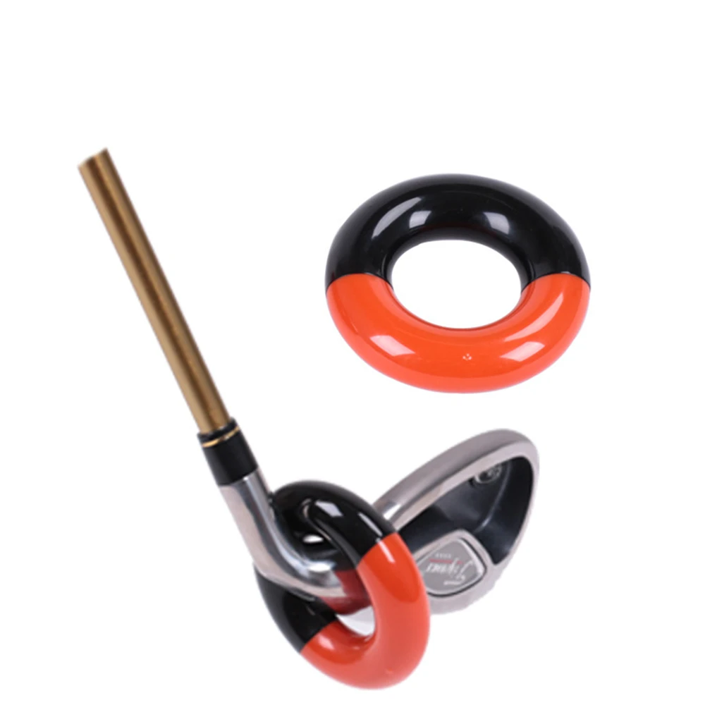 Golf Club Weight Ring, Swing Round Weighting Power Circle, Outer Layer Rubber, Protect the Head and Steel Block Inner 145g, 1 Pc