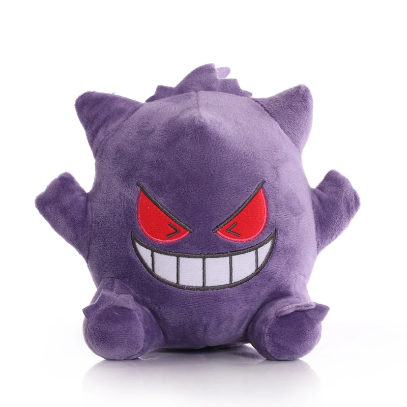 

5pcs/lot Anime Pokemon Gengar Plush Toys Doll 18cm Gengar Plush Soft Stuffed Toys for Children Kids Christmas Gifts