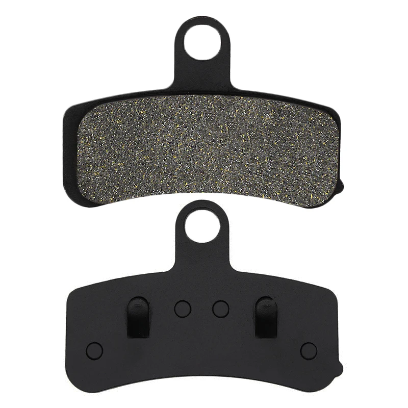 Cyleto Motorcycle Front Rear Brake Pads for Harley FXDF Fat Bob 2008-2017 FXDL Low Rider 2010 2011 2012 2013 2014 2015 2016 2017