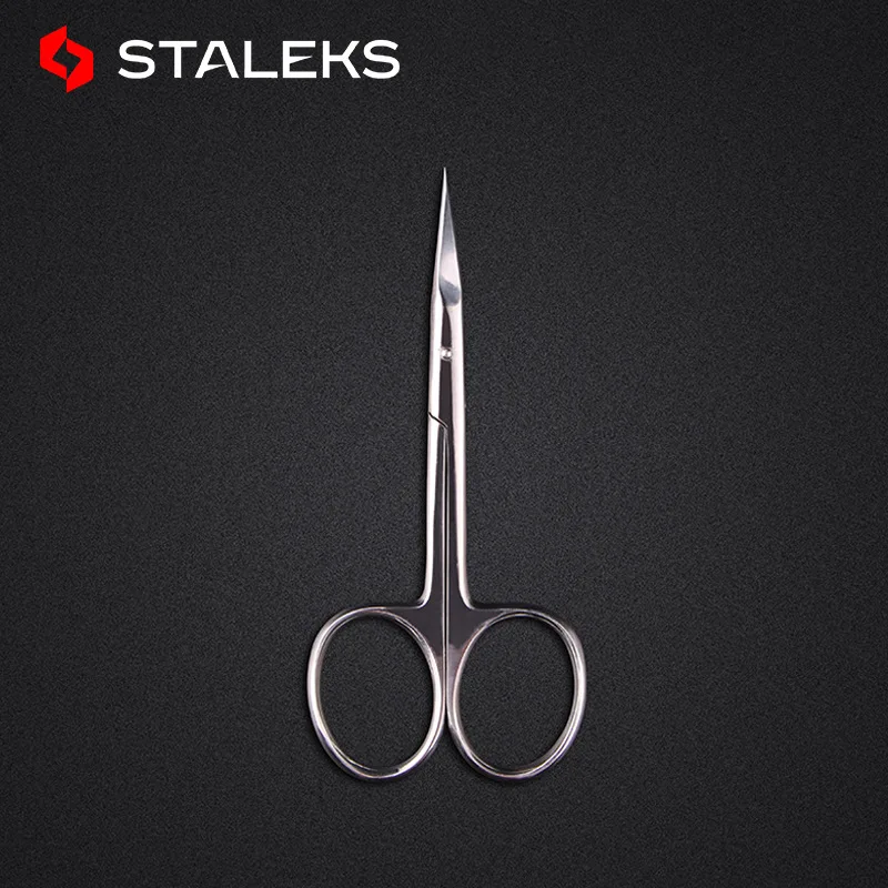 1pc STALEKS Classic 20-2 Stainless Steel Eyebrow Scissors Profession Eyelashes Nose Hair Trim Scissor Sharp Makeup Tools