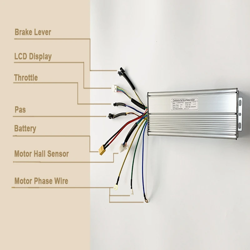 Clearance Price! 36V 48V 26A 30A KT controller Brushless DC Motor Ebike Controller with LCD10H display for 500W-1000W Kit