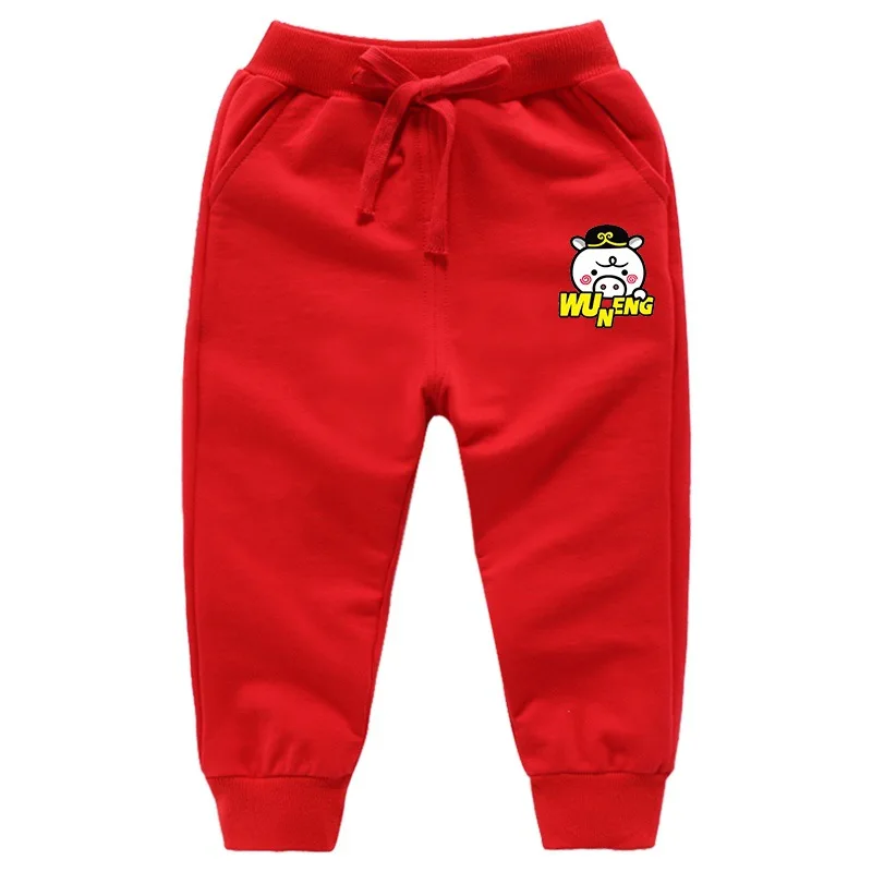 Best Selling New Supply Pants Toddler Cotton Fashion Retail Cartoon Boys Girls Casual 2-12Y Sport Pants Garcon Children Trousers