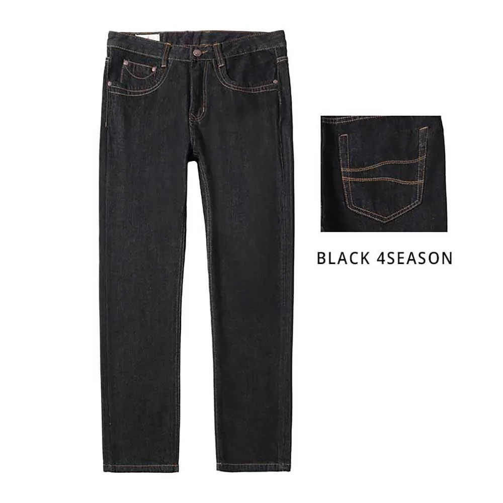 4 Season Straight Denim Men\'s Casual Jeans Loose Baggy Trousers Streetwear Plus Size Pants High Quality Clothing