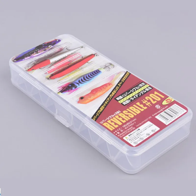 Firefox fire fox  lure box jcb201 fishing spoon box hard bait box fishing box