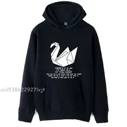 Man Fashion Hoodie Paper Crane Prison Break There's A Plan To Make All Of This Right Autumn Hooded Pullover O-Neck