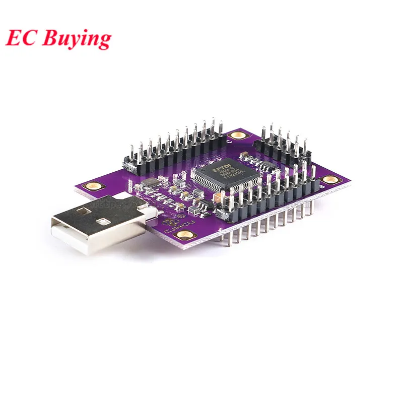 FT4232 Four-channel USB to Serial Port UART/SPI/I2C/JTAG/RS232 /RS485/RS422 Module 4 Channel FT4232HL CJMCU-4232