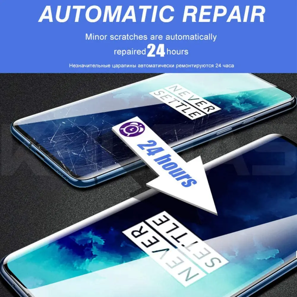 9H HD Hydrogel Film for Oneplus 6T 6 T Toughed Screen Protective for Oneplus 5T 5 T Protector Film on Oneplus 3T 3 Not Glass