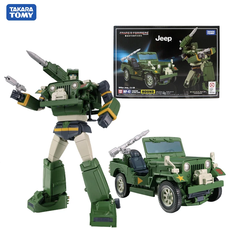 TAKARA TOMY-Transformers Toy, Hound Masterpiece Modelo, Presente
