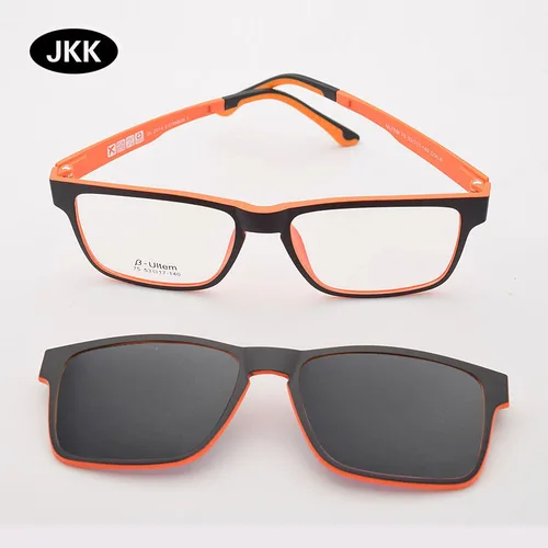 Imagen 1 del producto Ultem-gafas de sol con Clip magnético polarizado para hombre y mujer, lentes graduadas para miopía, espejo de conducción, JKK75