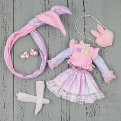 브라이스 인형용 판타지 드림 의상, 1/6 azone BJD ICY DBS 용 머리띠 양말 귀걸이 슈트