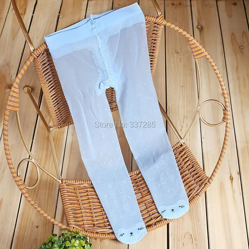 Neue Sommer Ultra-Dünne Kinder Baby Mädchen Strumpfhosen Transparente Niedliche Katzenmuster Strumpfhose Kinderstrümpfe für Baby Mädchen – Detail 32