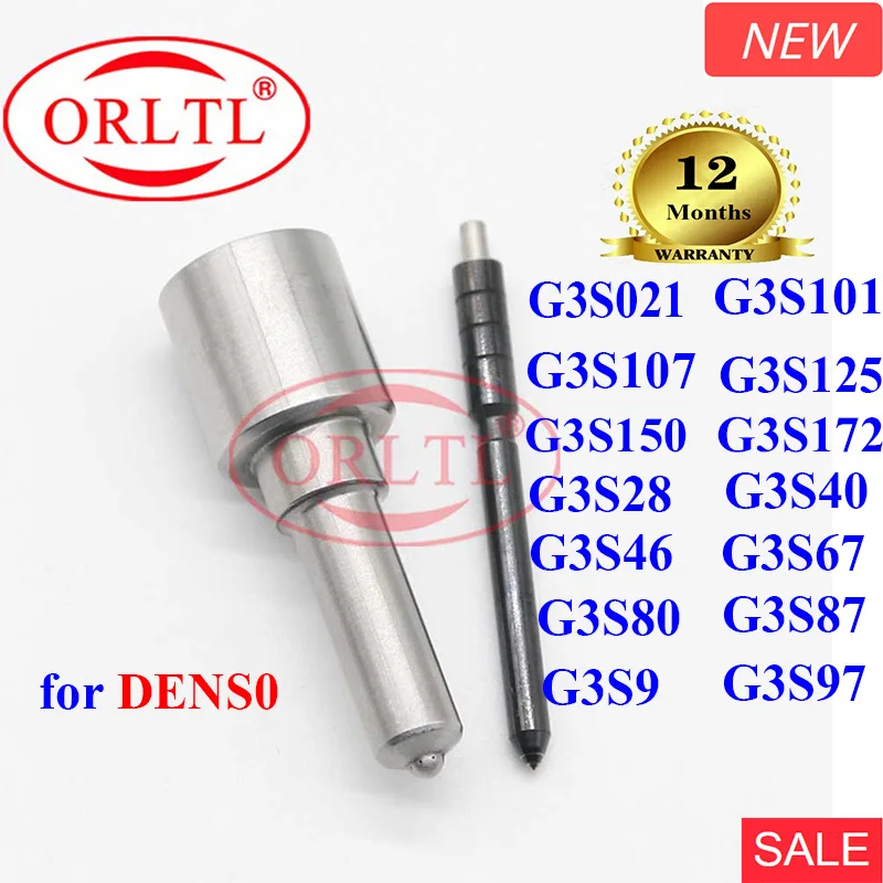 ORLTL G3S125 G3S150 G3S172 G3S28 G3S021 G3S101 G3S107 G3S40 G3S46 G3S67 G3S80 G3S87 G3S9 G3S97 for DENSO Diesel Injector Nozzle