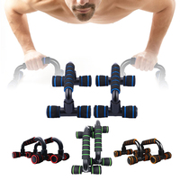 Push Up Bars 2PCS Strength Training Push Up Handles with Foam Grip Detachable Non-Slip Home Workout Stand with Foam Base