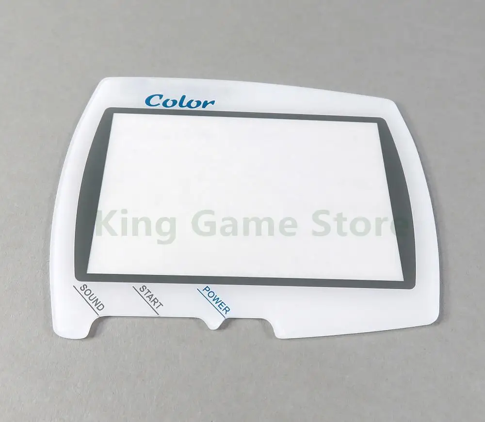 15pcs/lot Plastic Cover lens for BANDAI Wonderswan WSC Protector screen lens screen panel with double side tape