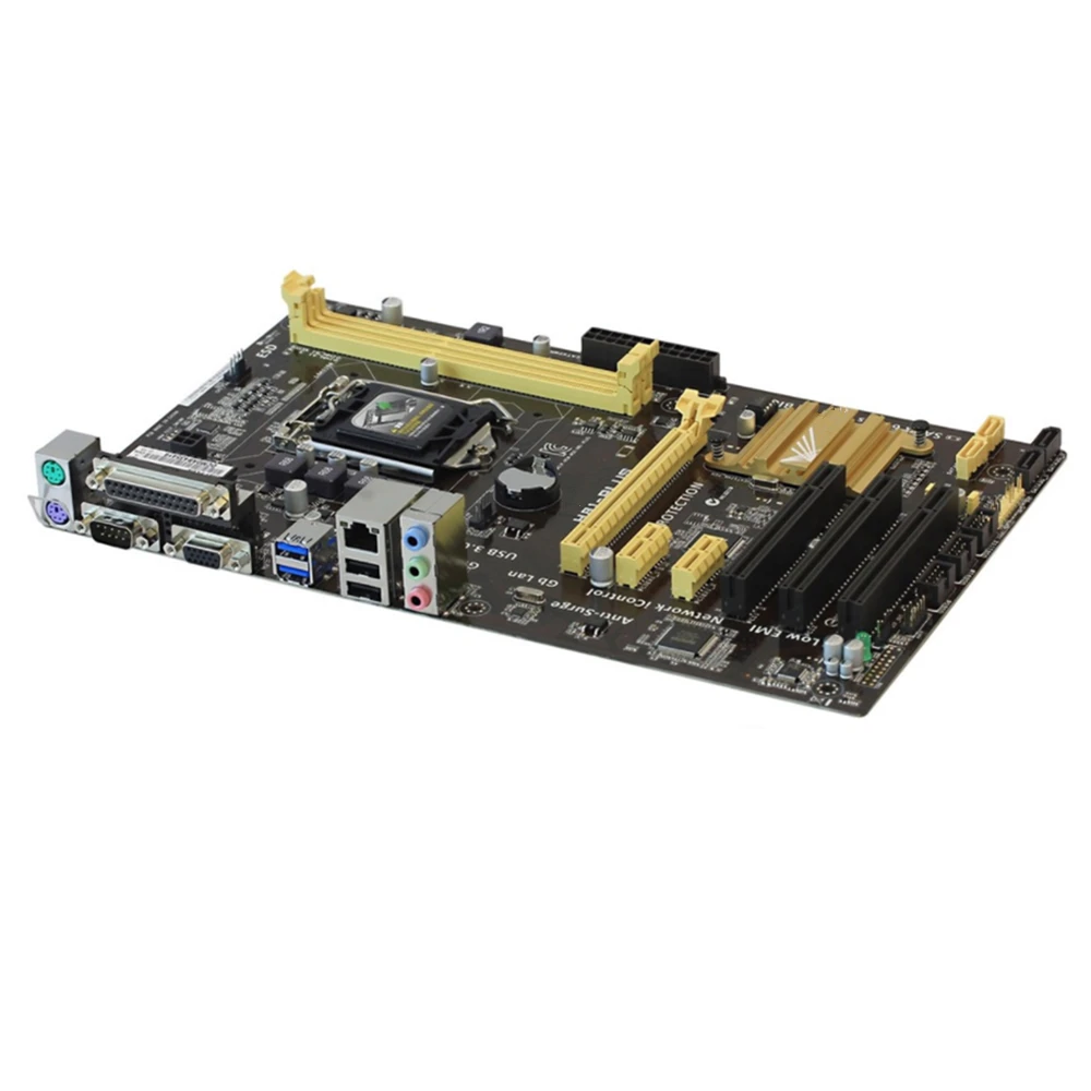 Imagem -02 - para H81-plus Desktop Placa Mãe H81 Soquete Lga 1150 i3 i5 i7 Ddr3 16g Atx Uefi Bios Mainboard Venda Quente