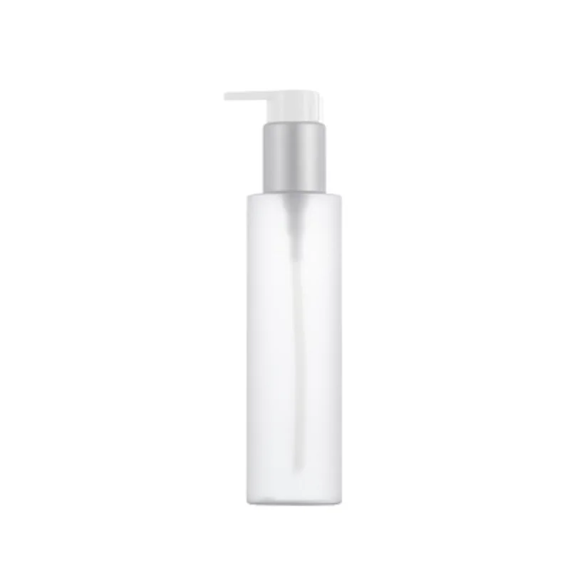 20Pcs Plastic Lotion Bottle Empty Clear Frosted Silver White Pump 150ml 5oz Cosmetic Refillable Lash Shampoo Bottles