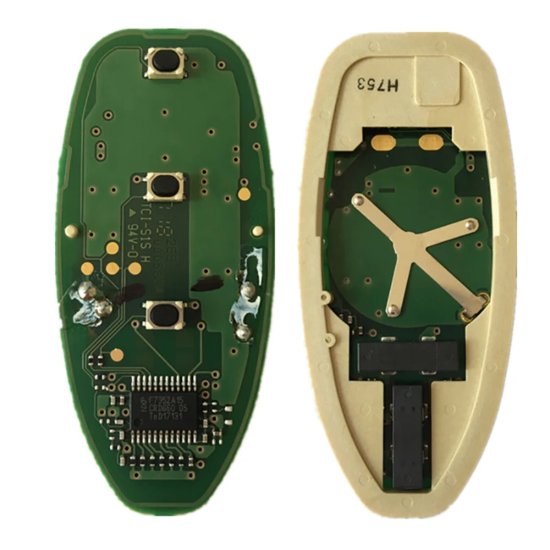 CN 021002   Chiave per auto intelligente originale a 3 pulsanti telecomando 433 mhz PCF7952 CWTWB1U825 per Infiniti Micra Juke Note Leaf Cube