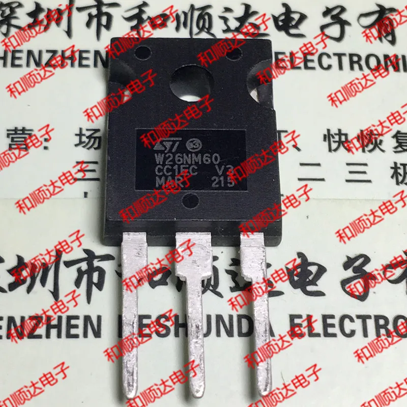 

New (2piece) STW26NM60 W26NM60 TO-247 600V 26A TO247