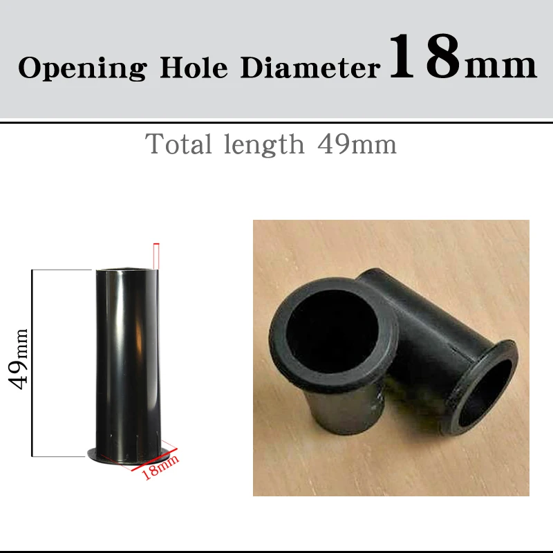 HIFIDIY لايف المتكلم دليل أنبوب 2 3 4 5 6.5 8 بوصة باس مضخم الصوت مكبر الصوت مقلوب أنبوب ميناء مساعد ABS ثقب مفتوح 18 ~ 60 مللي متر