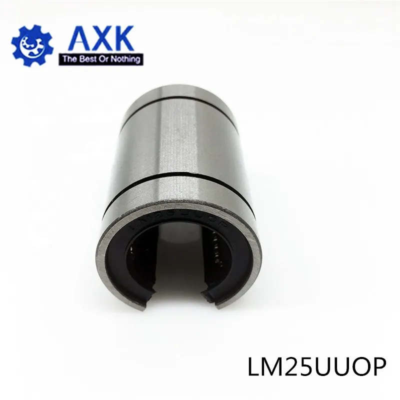 4pcs/lot Free shipping LM25UUOP 25mm Linear bearings Open Type CNC Linear Bushing LM25OP