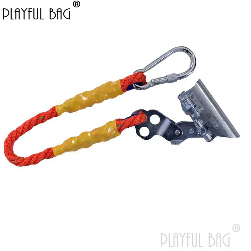 PB Playful bag High work safety rope fall prevention self-locking device fall arresting device steel wire rope grabber ZL93