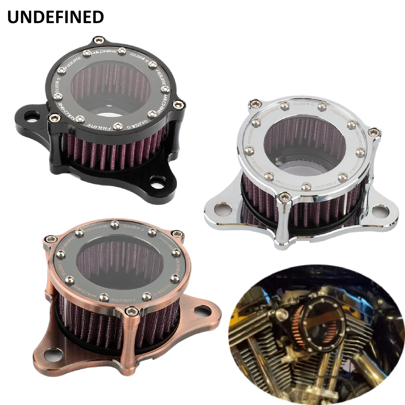 Motorcycle Air Filter Air Intake System CNC Plate For Harley Davidson Sportster XL Iron 883 XL1200 48 72 Forty-Eight 1991-2023