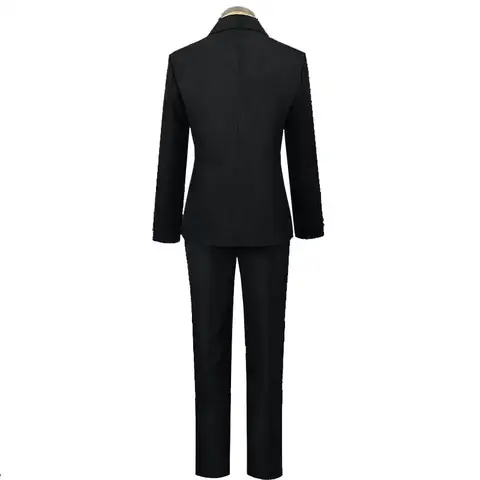 Kobeni Higashiyama Makima Power Denji Aki Cosplay Kostym Svart Outfit Män Kvinnor Devil Hunters Uniform 10 best sales Aki cosplay motorsågsman - №9