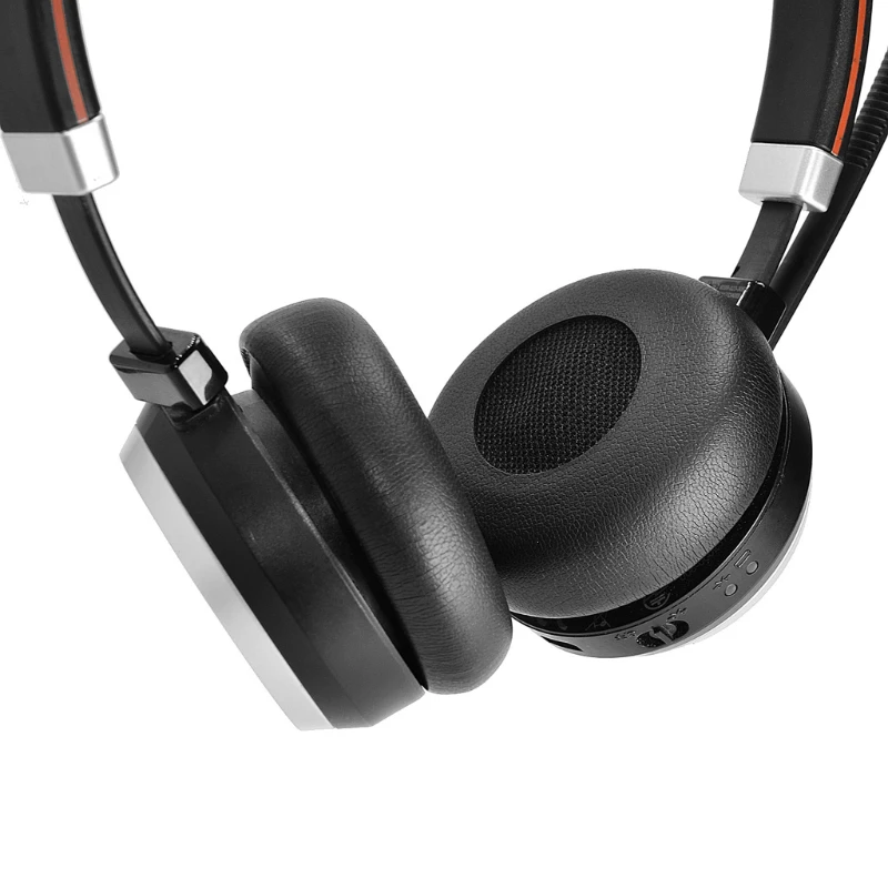 Jabra Evolve 20 20se 30 30II 40 65 헤드폰 용 교체 이어 패드 베개 이어 패드 폼 쿠션 수리 부품