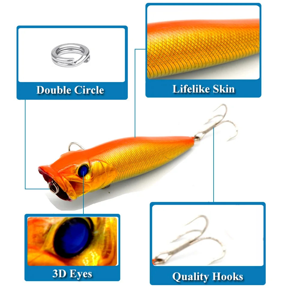Crankbait flotante 9cm minnow – Señuelo para lubina y carpa - imagen 3