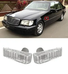 Verheven Richy Side Fender Richtingaanwijzer Knipperlic Voor Mercedes Benz W124 W140 W202 W201 Blad Lamp Marker Turn Licht repeater