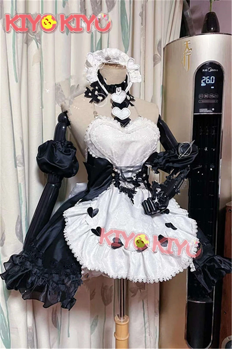 KIYO-KIYO Custom made/size Azur Lane IJN Noshiro Maid Dress Cosplay Costume Halloween Costumes Dress For Women