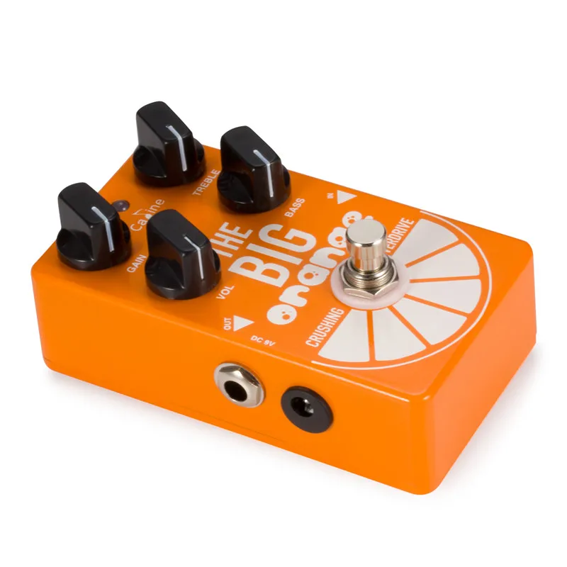 Caline CP-54 The Big Orange Overdrive Guitar Effect Pedal Guitar Accessories