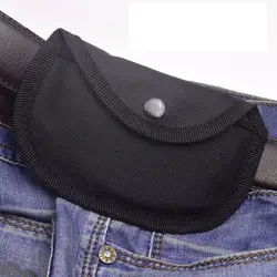Finger Tiger Bag Iron Four-finger Cloth Cover Shockproof Soft Lining Fist Hanging Buckle Bag Protection Bag Unisex
