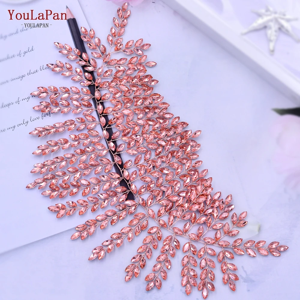 YouLaPan HP238 Wedding Hair Accessories Rhinestone Bridal Headband Elegant Women Tiara and Crown Girls Gifts Headdress for Party