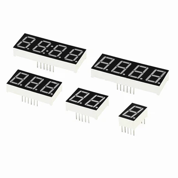 Tubo Digital LED Display Board, cátodo comum, 1Bit, 2Bit, 3Bit, 4Bit, 7 Segmento, 0,28