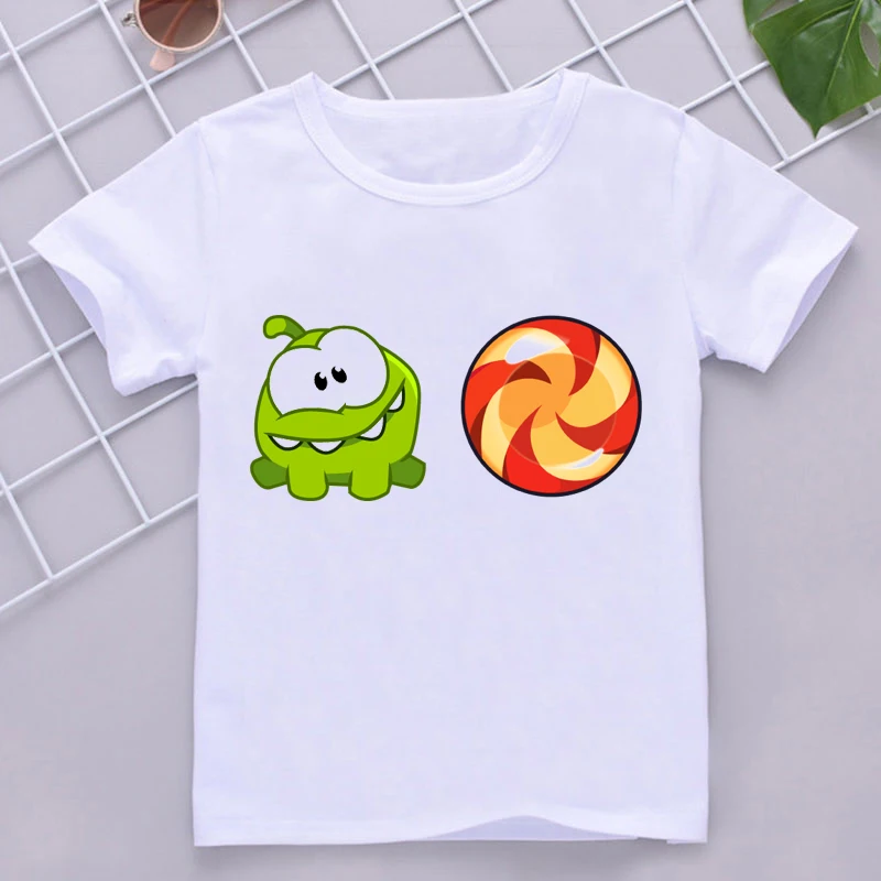 

Fashion New Boys T-Shirt Interesting Lollipop Animal Cartoon Print Children'S Tshirt Summer Cute Graphic Girls T Shirt Tops