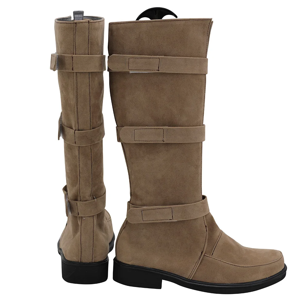 Botas de Cosplay de Luke para hombre, zapatos, Disfraces de Halloween, accesorio hecho a medida